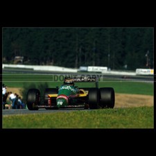 Photo A.005316 BENETTON B187 1987 THIERRY BOUTSEN F1 GRAND PRIX
