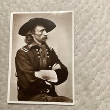 George Custer Postcard