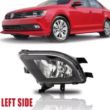 Fit 2015-2018 VW Jetta MK6 Clear Halogen Front Bumper Fog Light LEFT Side Driver