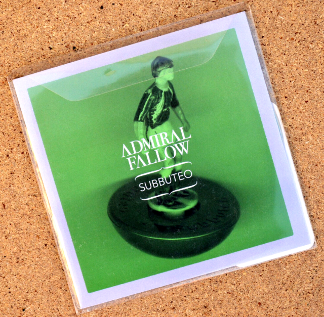 Admiral Fallow Subbuteo Promo Single CD