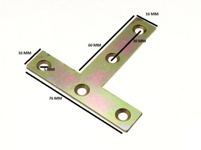 Barra Piatta In Ottone 75mm - Striscia Metallo Per Modellismo, Fai Da Te, Lavorazione
