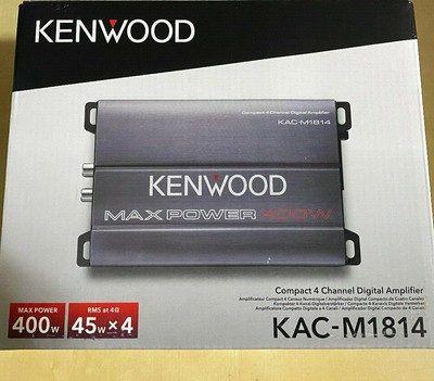 Kenwood KAC-M1814 4-Channel 400W Class 