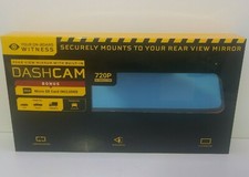 NEW Pilot Automotive 720P HD Resolution Mirror Dash Cam  8GB SD Card Charger .