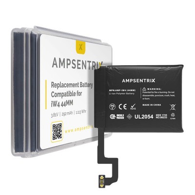 Ersatzbatterie für Apple Watch Series 4 (44mm) - Ampsentrix Pro