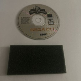 Mighty Morphin Power Rangers Sega CD CIB Complete w Reg Card/ Foam- Mint Disc!!