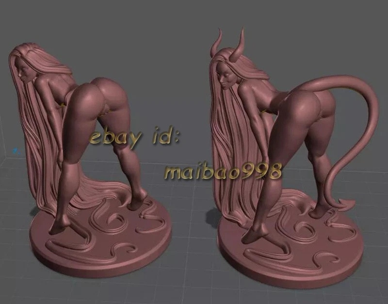 Rapunzel NSFW 3D Print Garage Kit Figure Model Kit Unpainted Unassembled GK - Image 2 of 4