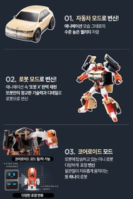 Tobot X Transformer Robot Car Hyundai IONIQ 5 Vehicle Kids Toys Ages 3+ 55313