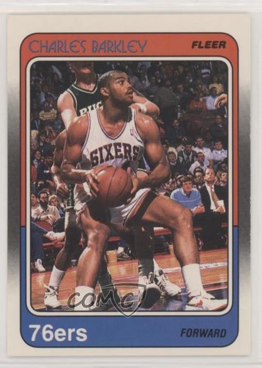 1988-89 Fleer Charles Barkley #85 HOF 03co