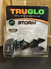 TruGlo Storm Fiber Optic Bow Sight Black
