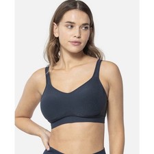 Underoutfit Comfort Shaping Bra W/ Adjustable Straps- 459 Navy Size XL