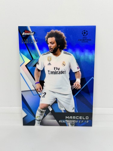 2018-19 Topps Finest UCL MARCELO Blue Refractor /150 Real Madrid #47