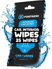 Car Interior Wipes 25 ct. for Car Interior Cleaning, Dashboard, Seats,