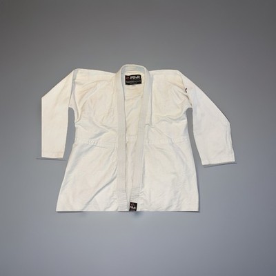 Fuji Gi And Gear White Kimono Size 4 (16,17,18,19) Big And Tall Build #681
