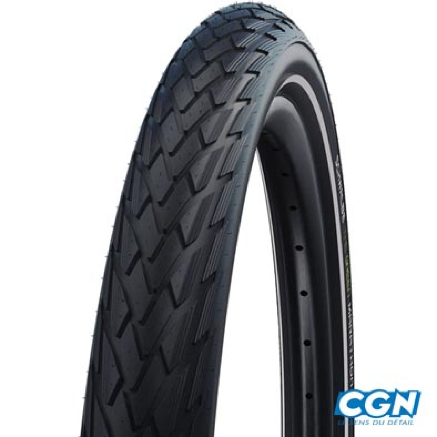 Pneu vélo VTC urbain Schwalbe Green Marathon contre les crevaisons