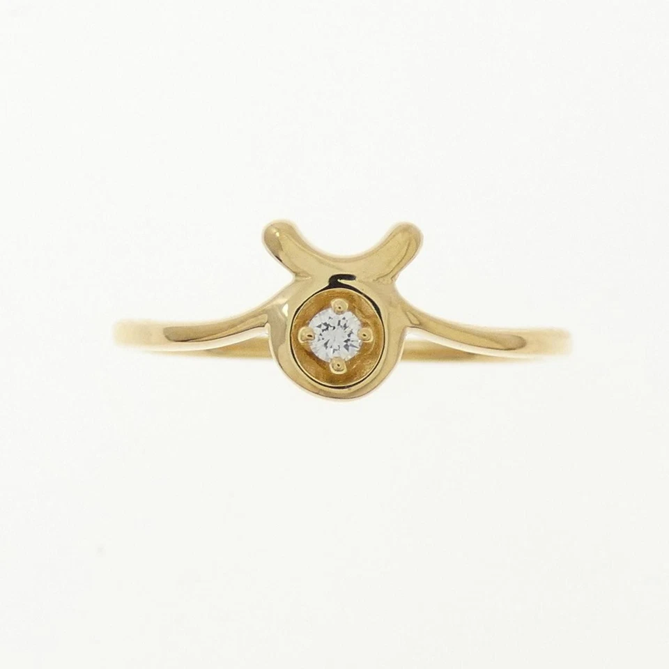 Auténtico anillo de diamantes MIKIMOTO #260-007-492-4448 Foto 2 de 4