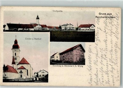 13641959 - 8059 Reichenkirchen Kirche Pfarrhof Baeckerei Koenig Erding LKR