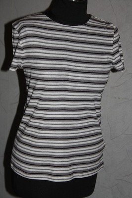 T-Shirt für Damen in Gr. M, von Massimo Dutti, gestreift