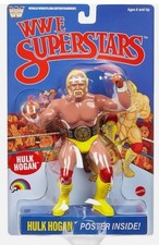 WWE LJN MATTEL SUPERSTARS HULK HOGAN 8" ACTION FIGURE 1980s RETRO NEW IN HAND 