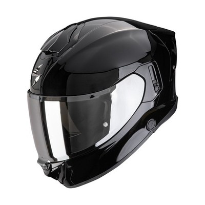Scorpion EXO 530 Air Solid Glanz Schwarz Gr. M Motorradhelm Integralhelm