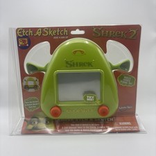 RARE Sealed 2004 Shrek 2 Etch A Sketch, 2 Knobs, Ears Wiggle - NRFB