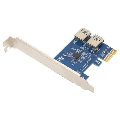 Blue Board PCI E 1 To 2 Riser Card Good Flexibility High Stability Pcie Split CB - Afbeelding 6 van 22