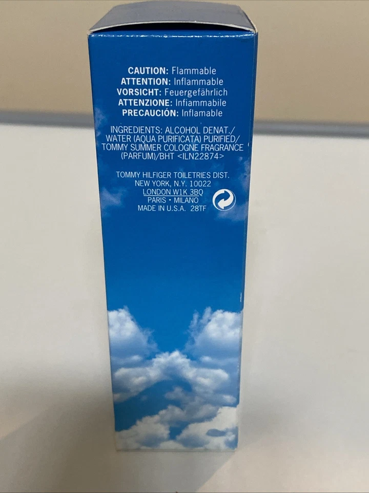 TOMMY HILFIGER COLONIA DE VERANO 1,7 fl oz EDC spray *DESCONTINUADO* RARO* Foto 2 de 4