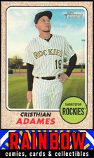 2017 Topps Heritage #172 Cristhian Adames Colorado Rockies