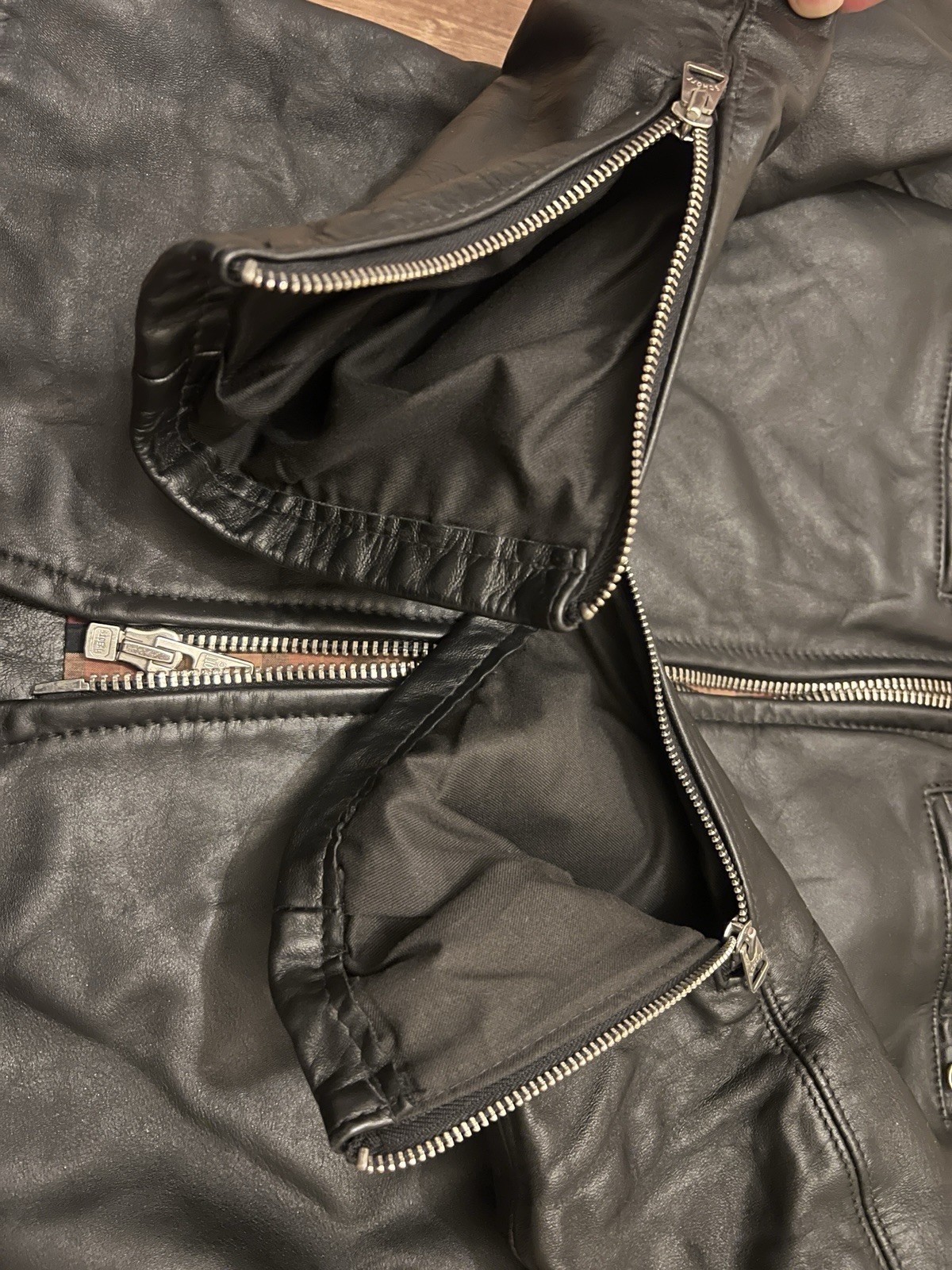 schott CAF1 S perfecto horsehide leather motorcycle jacket caferacer 641 618 613