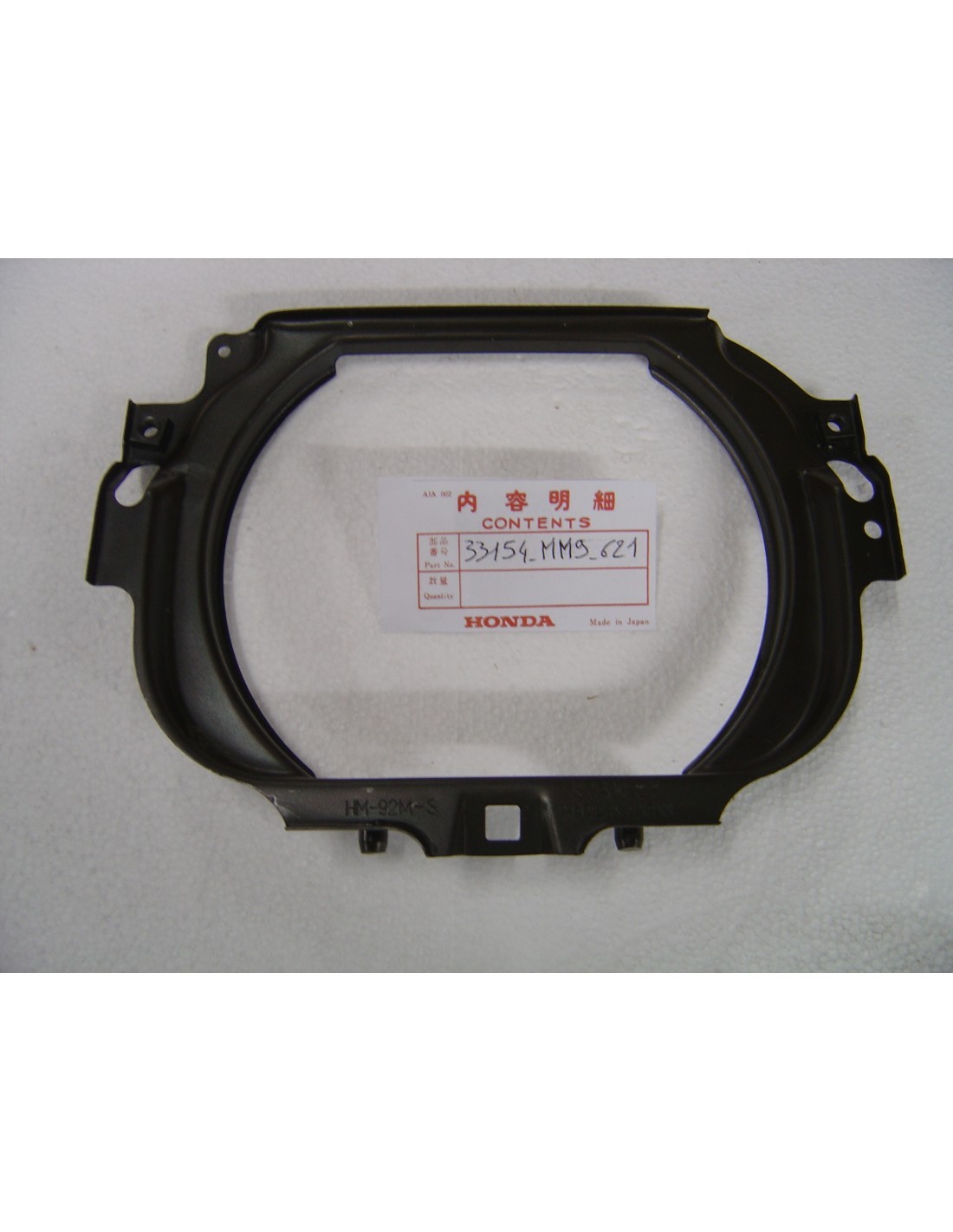 Cerclage de phare XL600V en acier renforcé pour Honda Transalp de collection 1988