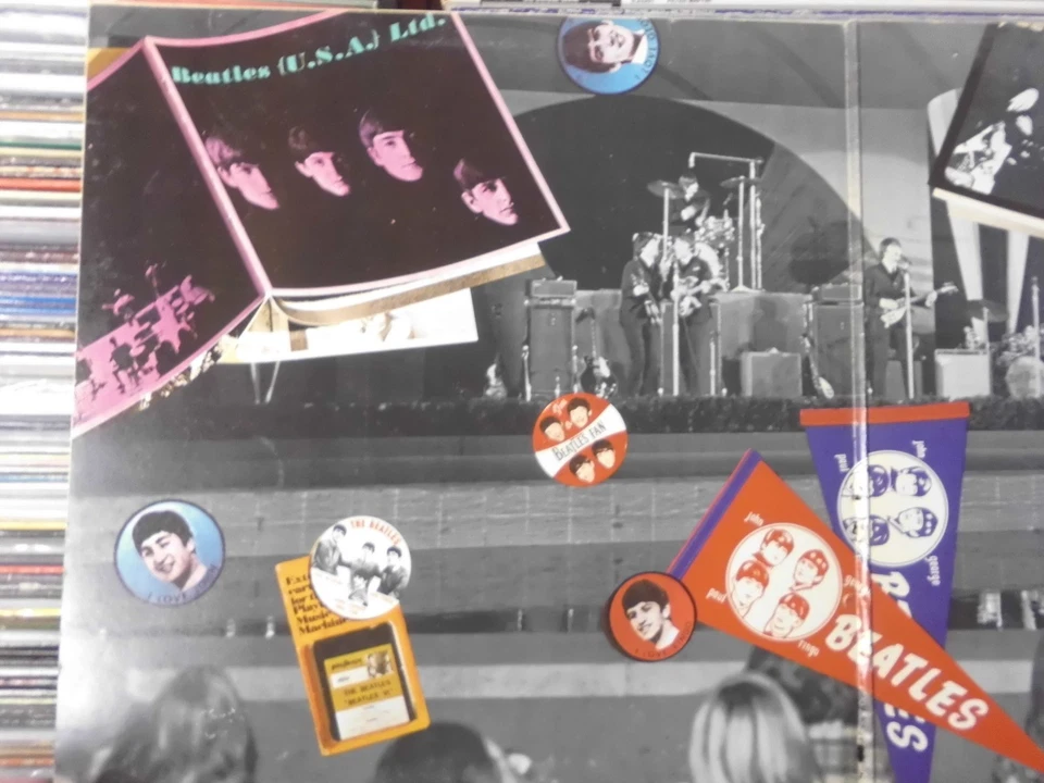 THE BEATLES LP: AT THE HOLLYWOOD BOWL (UK; Parlophone – EMTV 4( - Bild 4 von 4