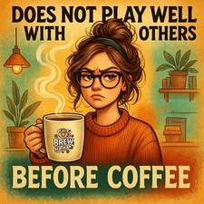 Does not play well with others Sticker Deca Laptop Wall Mirror Cup Tumblr Locker