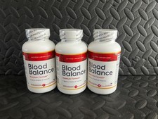 3x Blood Balance Advanced 60 Capsules Dietary Herbs Vitamins Supplement 180 Caps