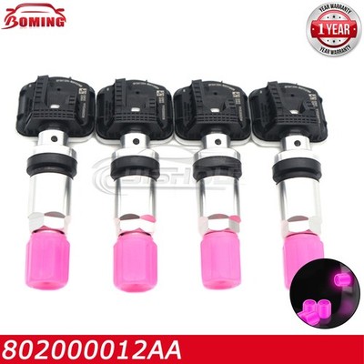 4PCS TPMS Tire Pressure Sensor 802000012AA 433MHz For Chery Tiggo 2 3 4 7 8PLUS