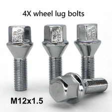 Car M12X1.5 Wheel Studs Lug Bolts Truck Parts For BMW 318i 328i 528i Z3 Z8 4pcs