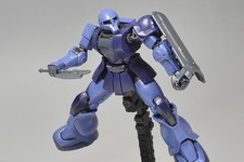 Built PREMIUM BANDAI HG GUNDAM ORIGIN 1/144 MS-05 BLACK ZAKU I TRI-STARS MODEL