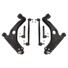 2x Koppelstange + 2x Querlenker + 2x Spurstangenkopf vorne Satz für OPEL
