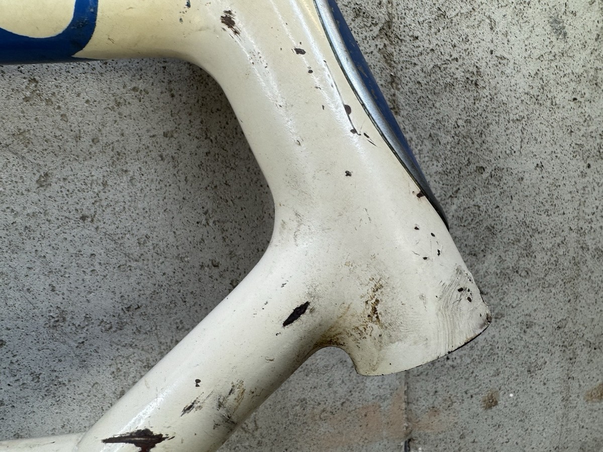 Schwinn DX 26” Bike Frame 3 Bar Cruiser Blue Original Paint