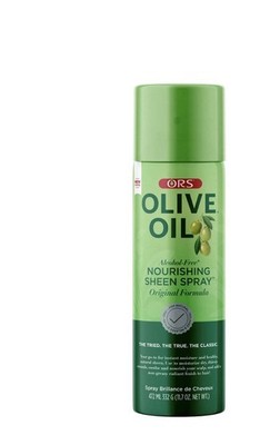 ORS Olive Oil Nourishing Sheen Spray, Original Formula, Alcohol-Free 11.7 oz
