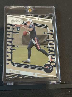 Drake Maye Rookie Card  New England Patriots QB   Super Bowl Run   Clean Raw