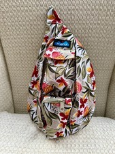 KAVU Mini Rope Sling Bag Tropifloral