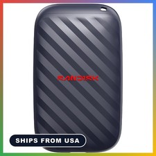 1TB Portable SSD External Solid State Drive USB C 600MB/s Shock Resistant