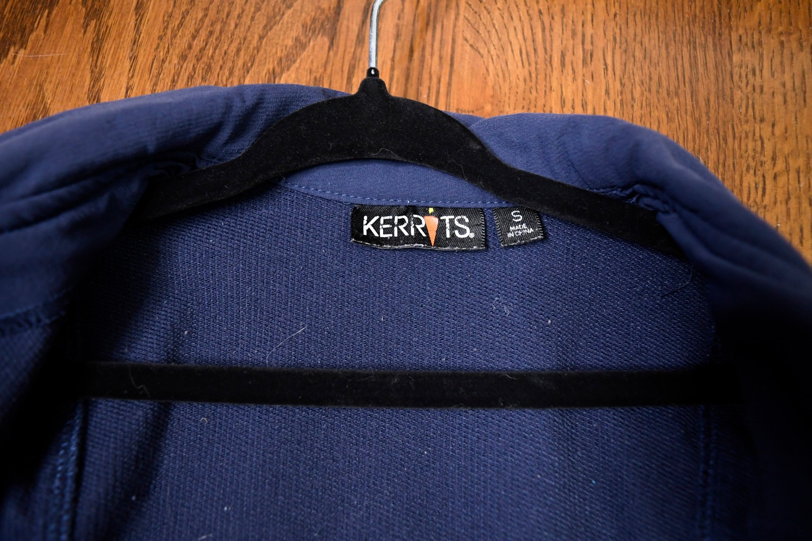 Kerrits, tech show jacket hunt coat, navy, girls Small