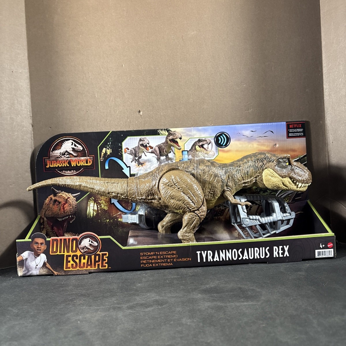 Mattel Jurassic World Mega Attack T-Rex 10 in Action Figure