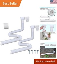7ft Long Gutter Downspout Extensions, 3.1  OD...