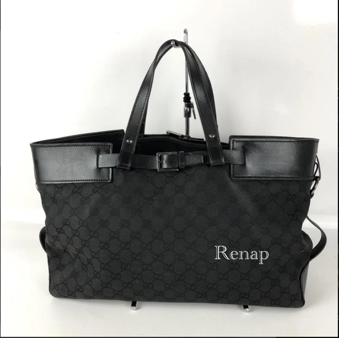 Sac à main Gucci GG toile noire femme marque s