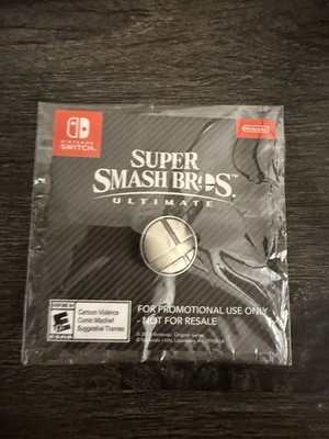 Super Smash Bros. Ultimate Metal Pin Badge Nintendo Europe Switch Gamescom 2018