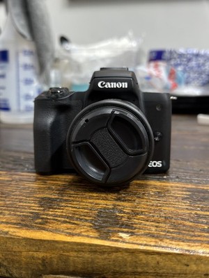 Canon EOS M50 Mirrorless Digital Camera with 15-45mm Lens