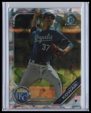 2019 Bowman Draft Sapphire Edition Jackson Kowar #BDC-9