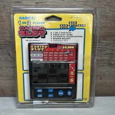 Radica Player Casino Slot Electronic Handheld Game READ