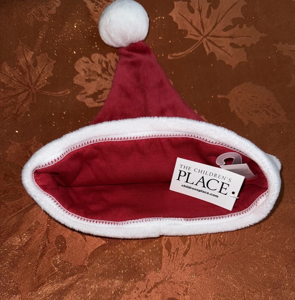 Sombrero de Papá Noel de Navidad The Children’s Place ¡0-6 meses! Nuevo  Foto 2 de 4